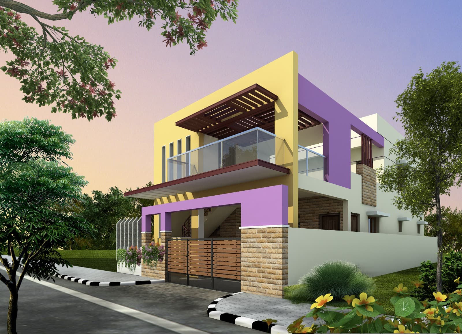 Ramnagar Residence 2 Original 3D Concept